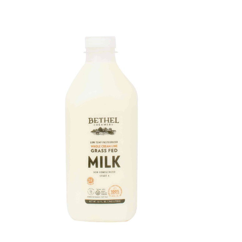 Bethel Creamery A2a2 Whole Cream Milk