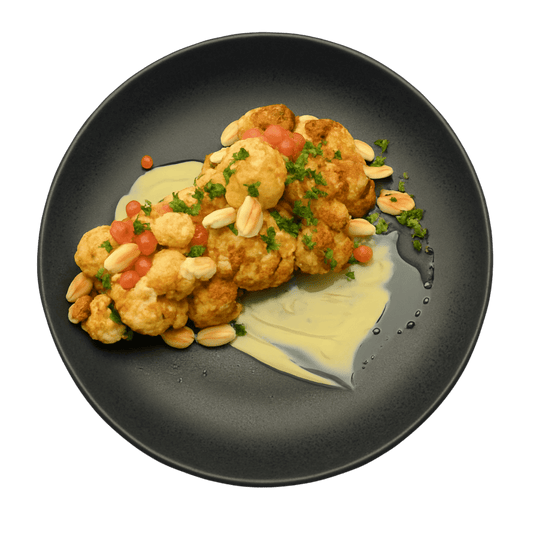 cauliflower with tahini