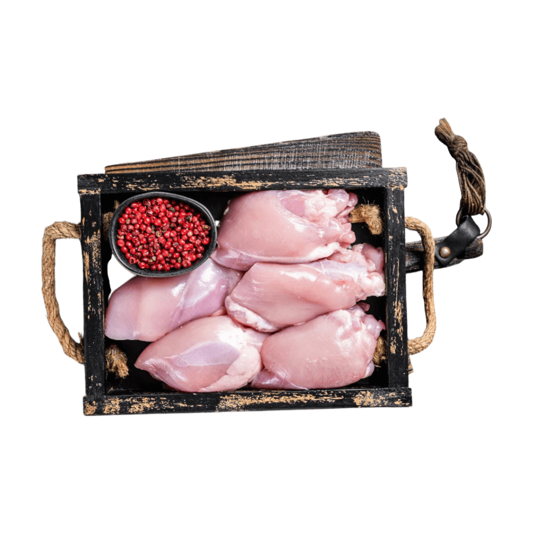 Bonless chicken thighs (pargit)