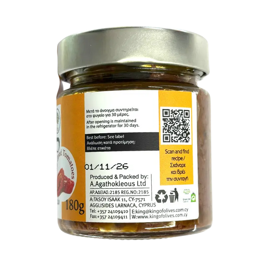 The King of Olives – Kalamon Olive Paste with Sun‑Dried Tomato